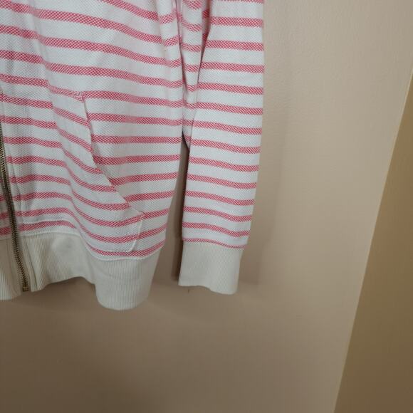 Old Navy Full Zip Striped Hooded Sweatshirt Size XL - Picture 4 of 11